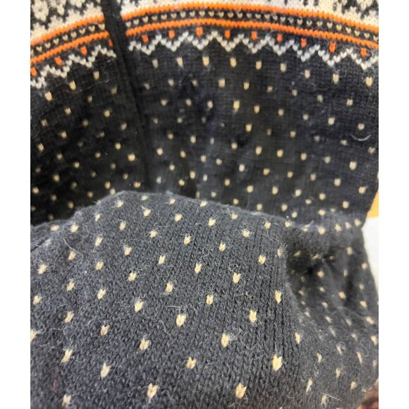 Disegna d'Italia Alpine Expedition Men's L Nordic Full-Zip Sweater Wool Blend - Picture 6 of 15